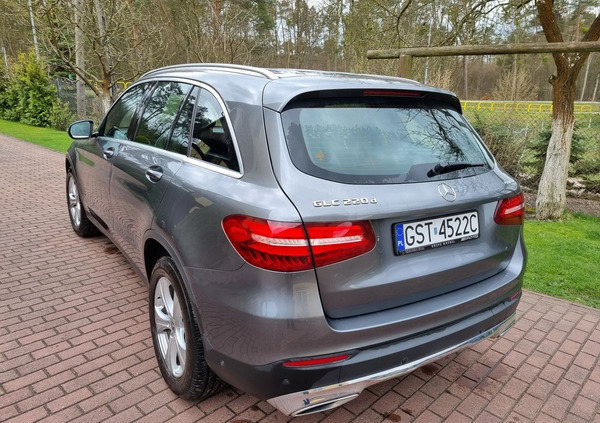 Mercedes-Benz GLC cena 128500 przebieg: 99200, rok produkcji 2018 z Dębica małe 137